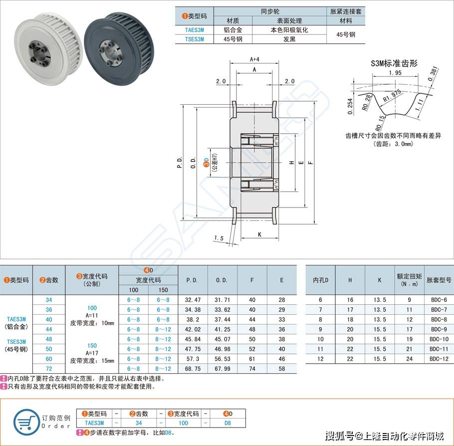 免鍵同步帶輪在磨床的應用方案